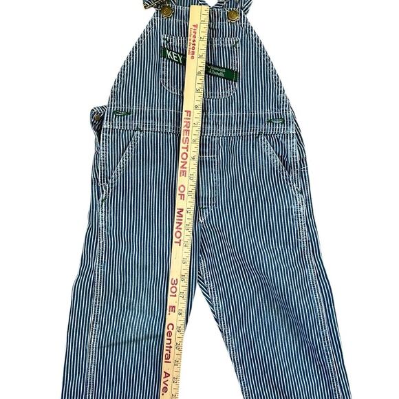 Key children’s overalls size 3. Vintage. Blue and white pinstripe. - Picture 6 of 8